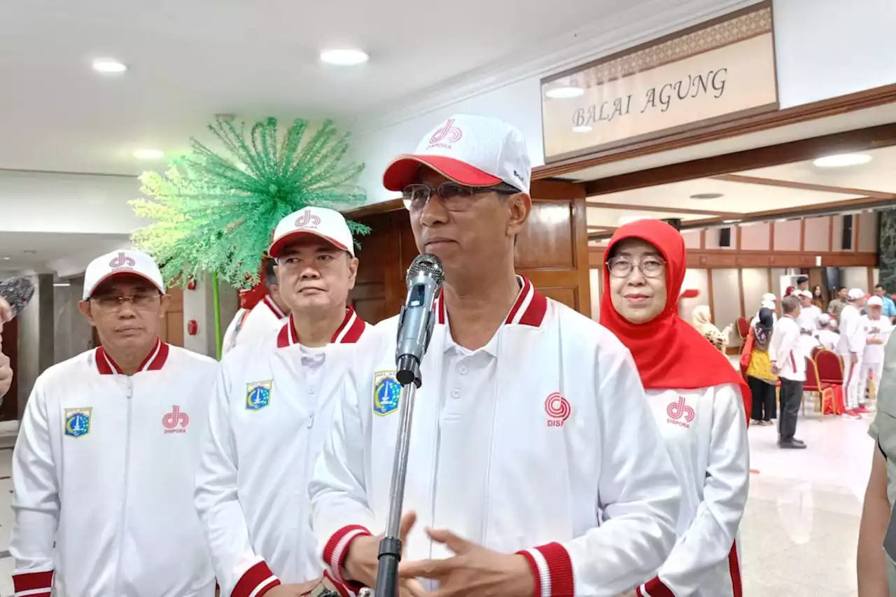 DKI lepas atlet disabilitas kontingen Jakarta untuk Peparpenas 2023