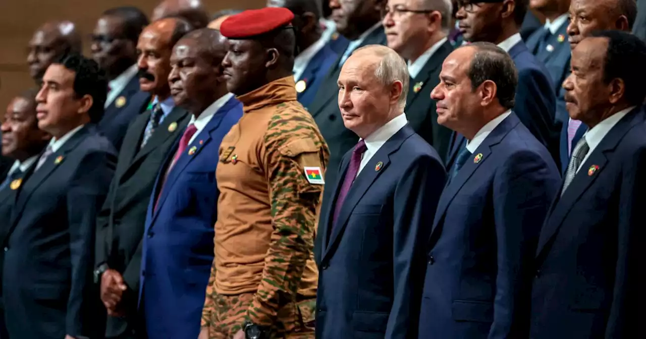 Putin asegura que Rusia firmó contratos de armas con más de 40 países africanos