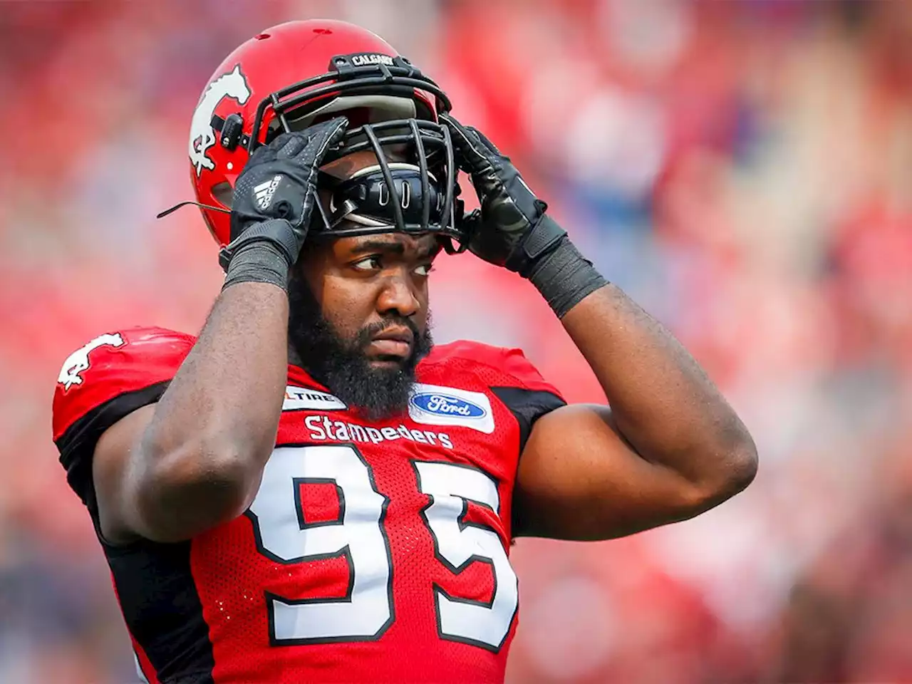 Veteran defensive end Ja'Gared Davis will not join Stampeders after trade voided