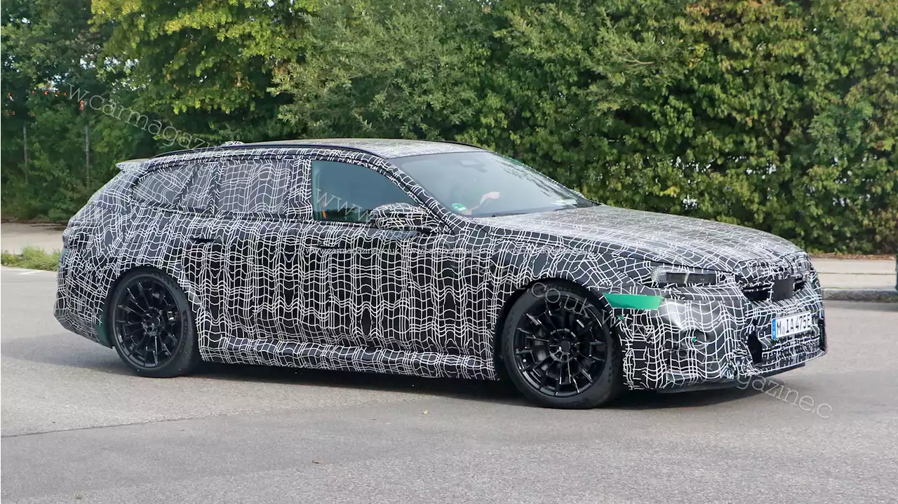 New plug-in hybrid BMW M5: Touring estate hits the road