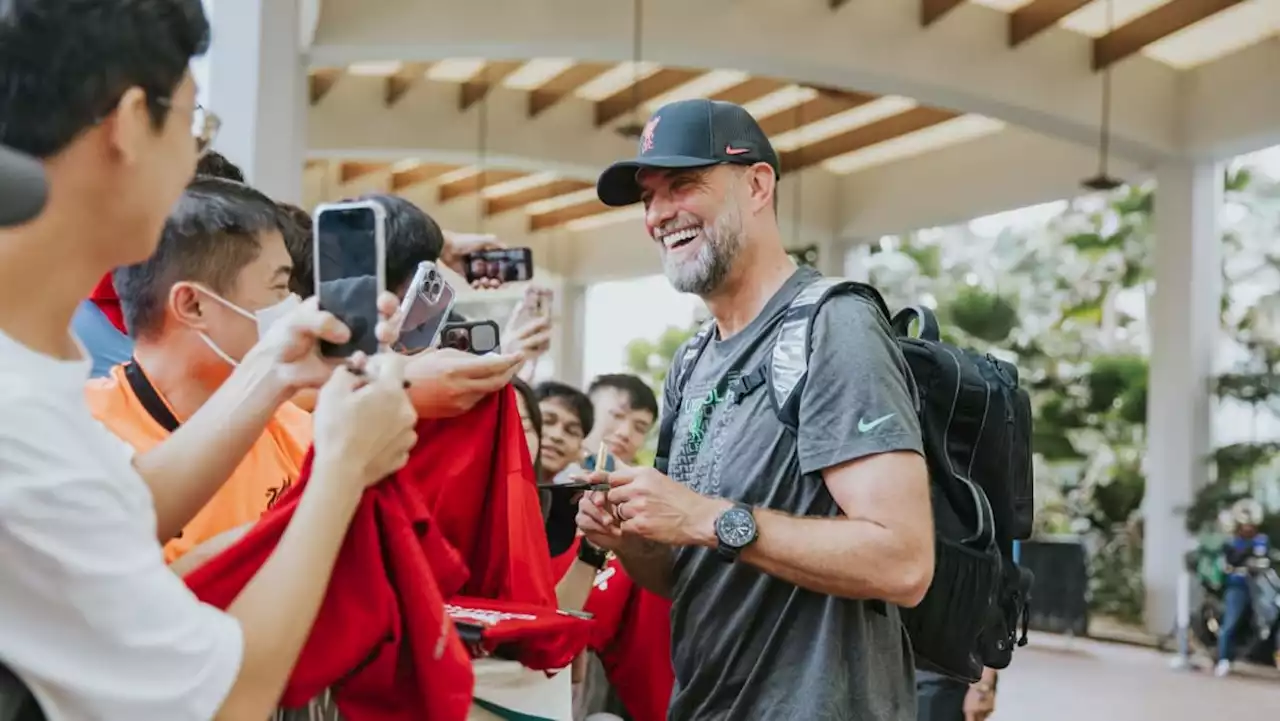 Liverpool arrive in Singapore for friendlies against Bayern Munich, Leicester City