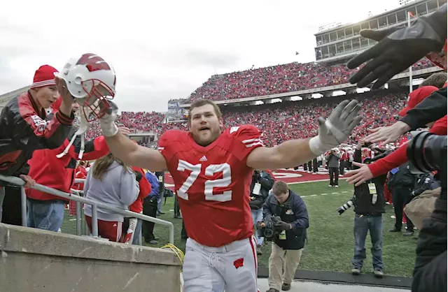 University of Wisconsin’s Joe Thomas was fast learner on offense, defense