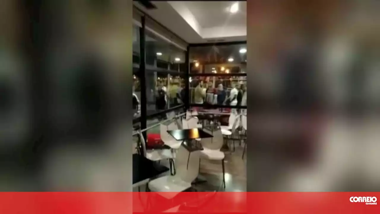 Agente da PSP vandaliza esplanada de bar em Valongo e agride clientes