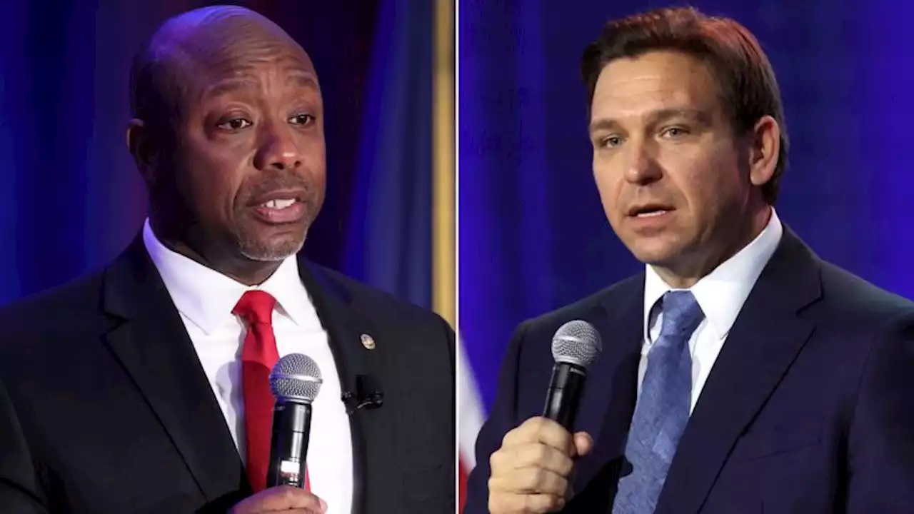 Tim Scott pushes back on DeSantis over Florida curriculum: 'No silver lining' in slavery | CNN Politics