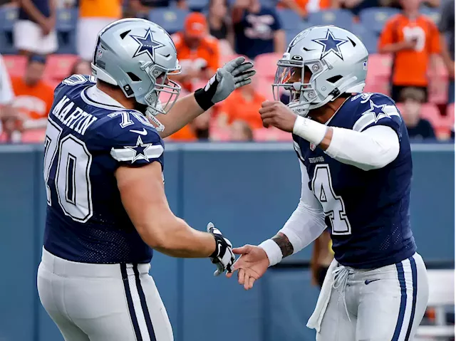 Cowboys QB Dak Prescott speaks on Zack Martin’s holdout: ‘Pay the man’