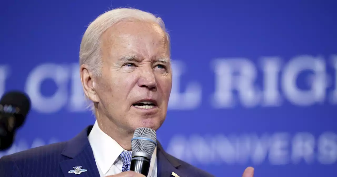 Biden sets up MAGA movement as his opponent in event GOP abandons Trump