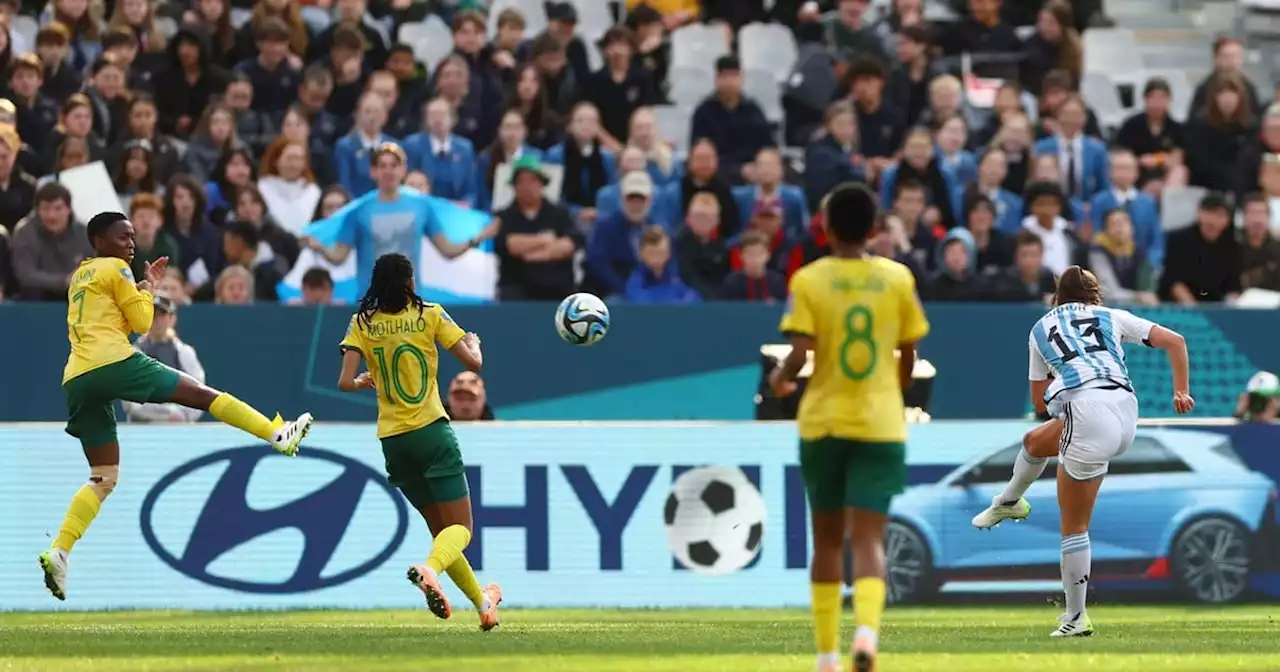 Video: el golazo de Sophia Braun contra Sudáfrica