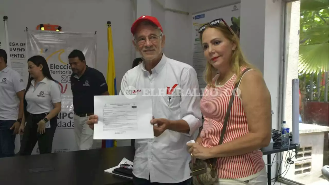 Eduardo Verano oficializa su candidatura a la Gobernación del Atlántico