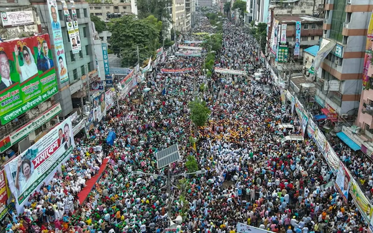 Opposition holds protests to demand Bangladesh PM’s resignation