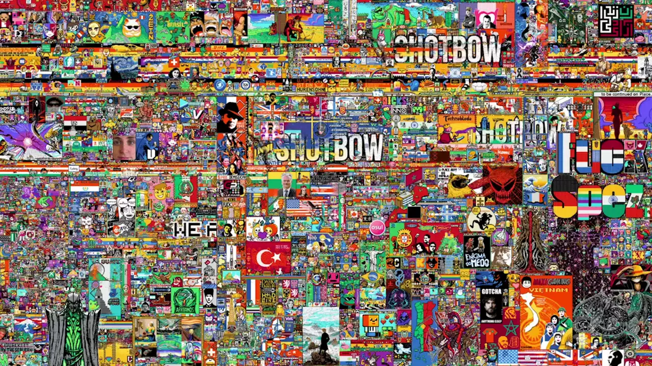 Here's a Timelapse of Reddit's r/Place Protesting CEO Steve Huffman