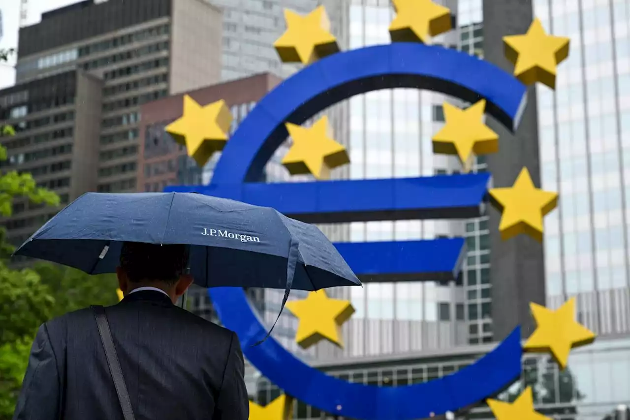 Unrealized euro zone bank losses modest, ECB data show