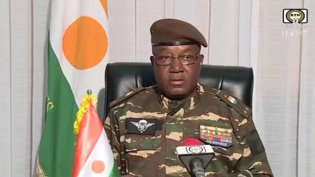 Niger general Abdourahamane Tiani declares himself president on state TV