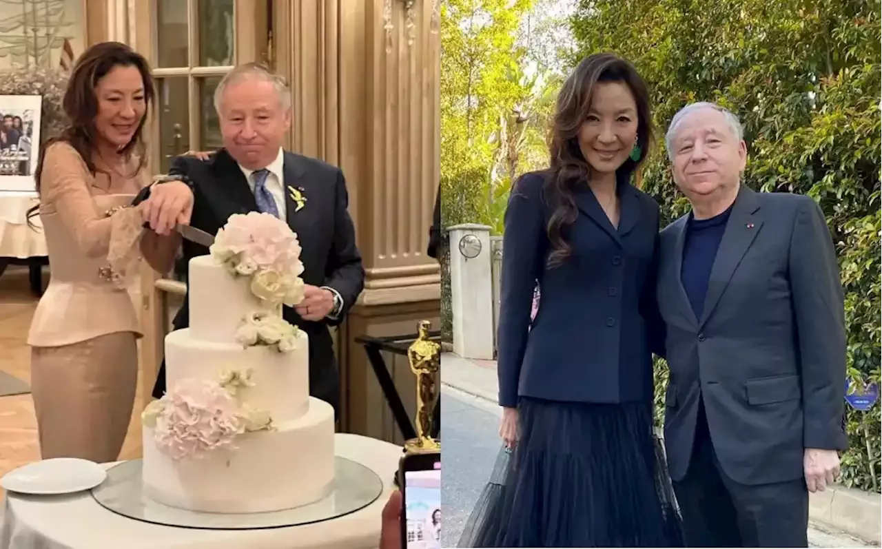 Photos Michelle Yeoh Officially Marries Jean Todt After 19 Years