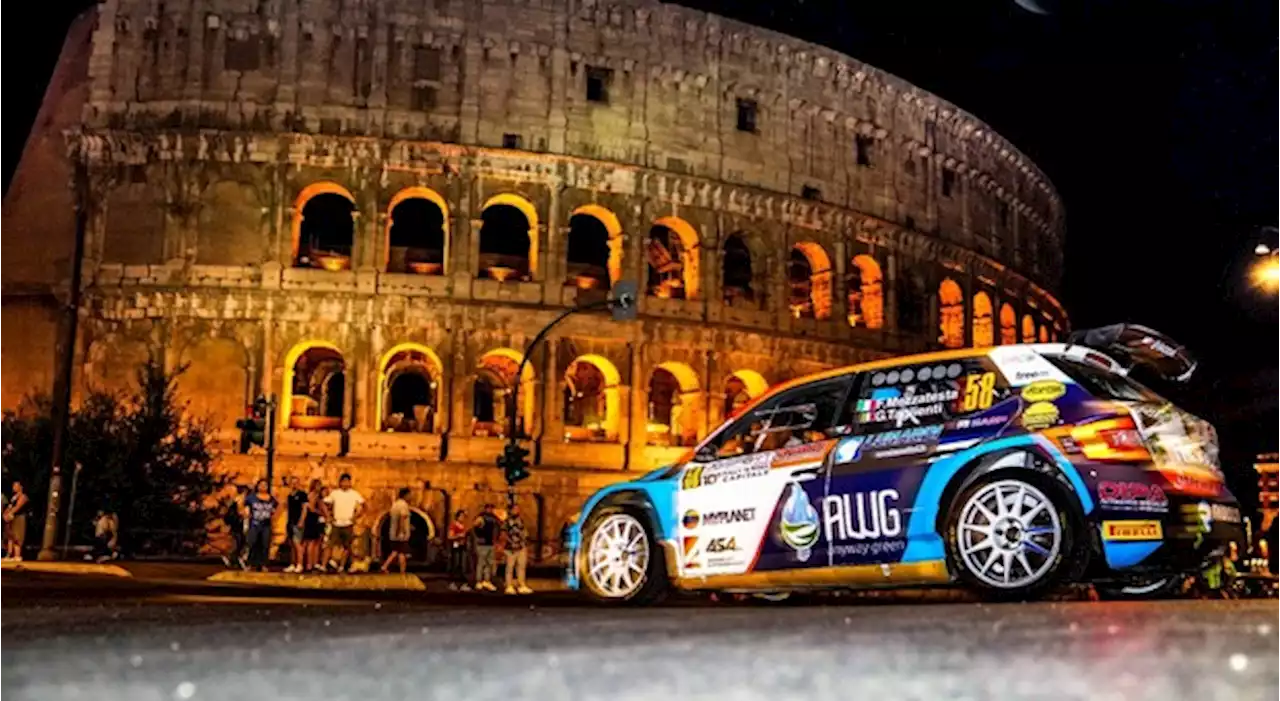 Il Rally di Roma Capitale al via. Al Colosseo l'imperdibile cerimonia di partenza