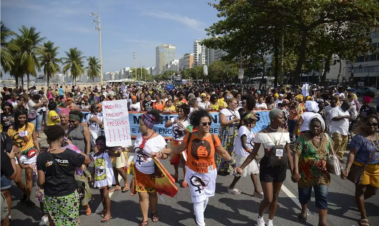 Marcha das Mulheres Negras nos últimos preparativos para o evento neste domingo