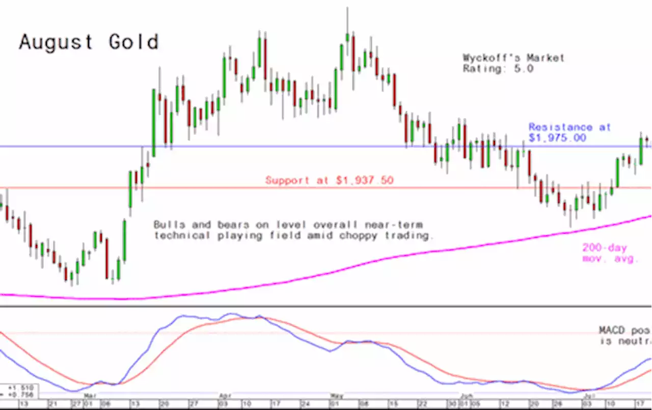 Friday's Charts for Gold, Silver and Platinum and Palladium, July 28