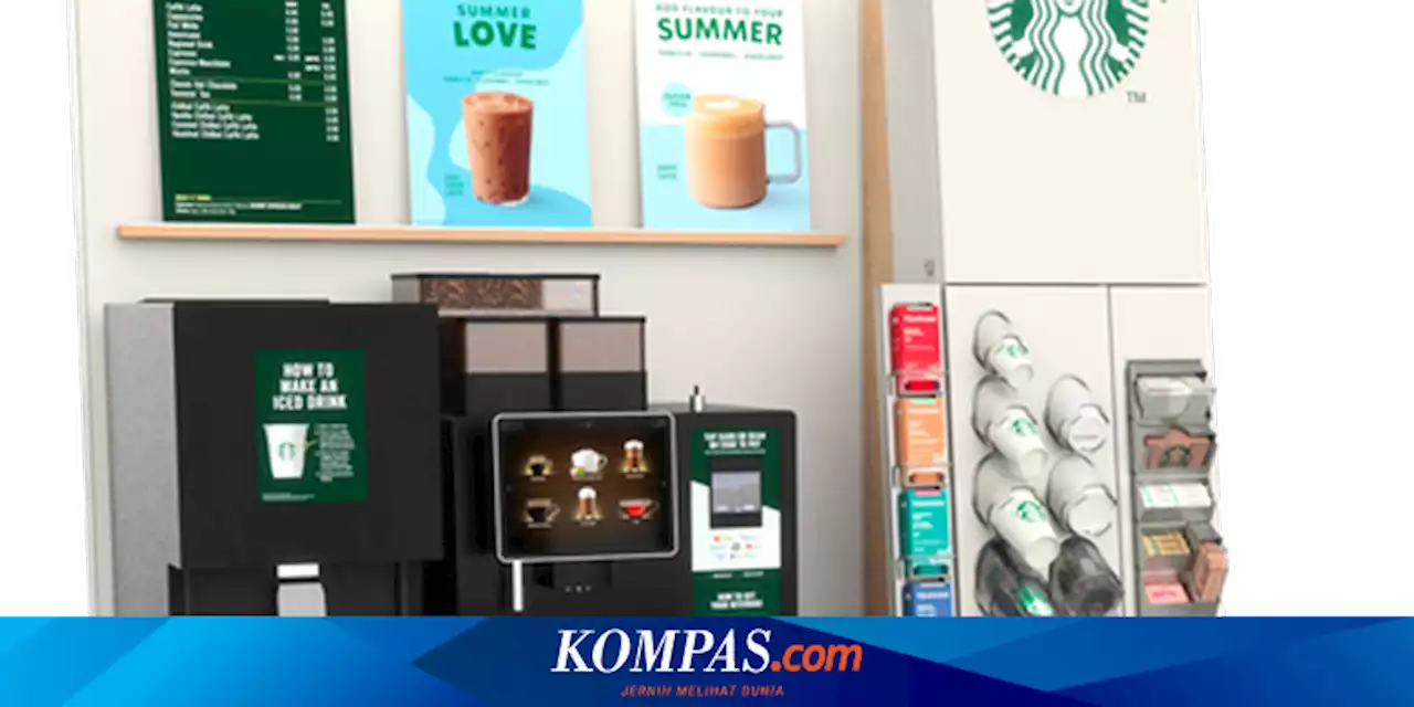 Mesin Kopi Otomatis dan Gerai Mini Starbucks dari Nestle Professional, Seperti Apa?