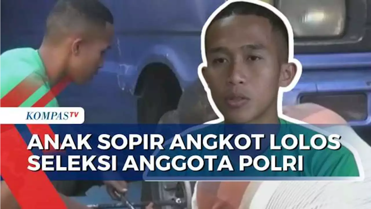 Kisah Anak Sopir Angkot Lolos Seleksi Bintara Polri Usai 3 Kali Gagal!