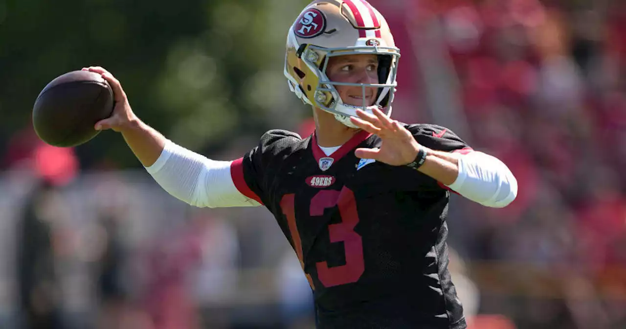 49ers training camp: Brock Purdy returns to practice for 1st time since elbow surgery