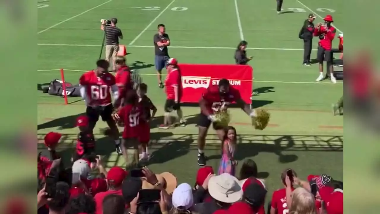 49ers dance to 'Shake It Off'