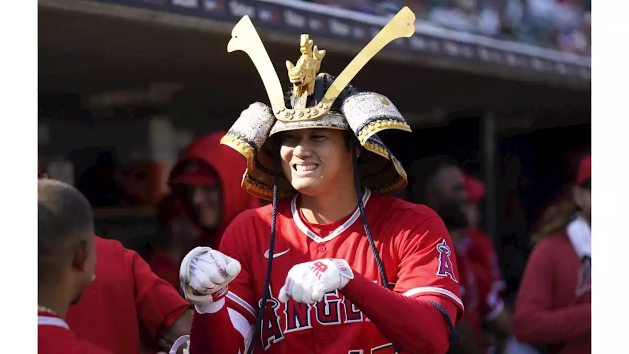 Shohei Ohtani belts 2 homers as Angels complete doubleheader sweep of Tigers