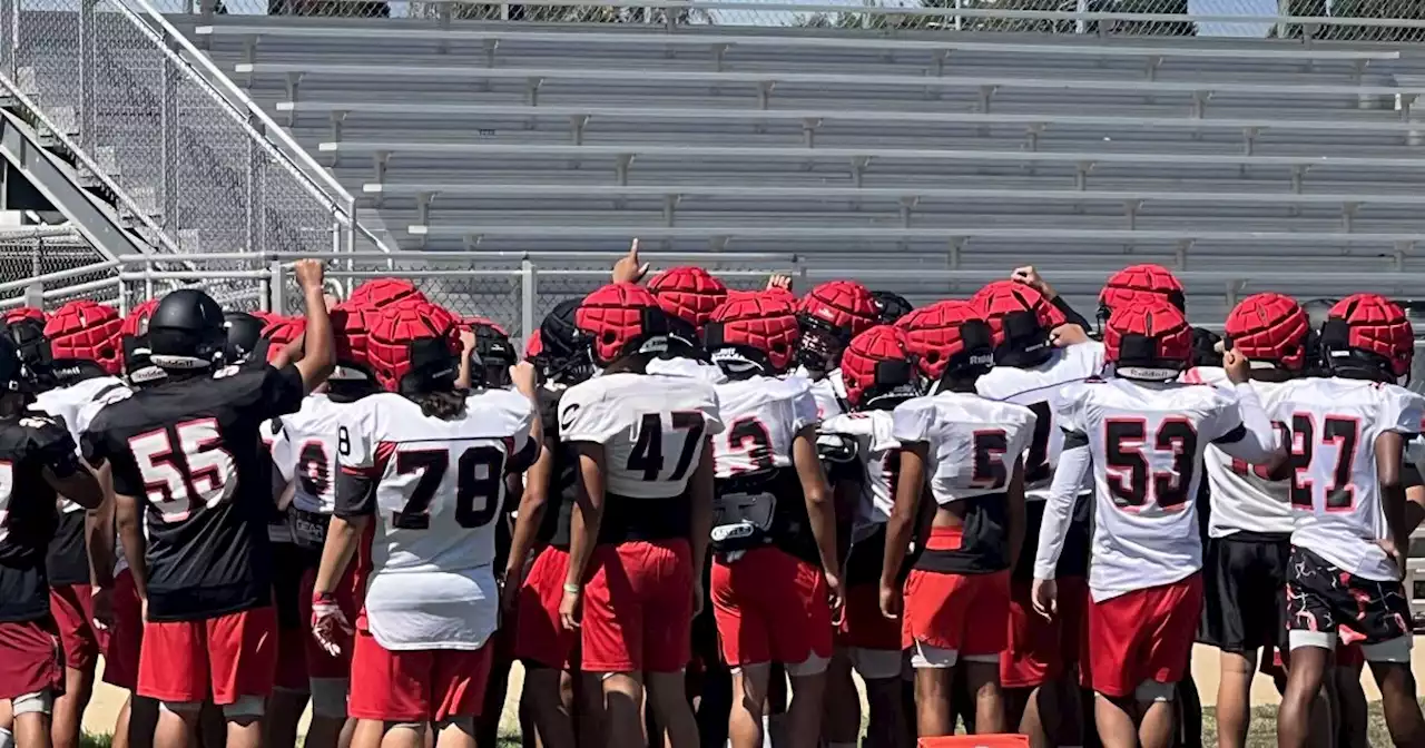 City Section football teams begin practicing with helmets and shoulder pads