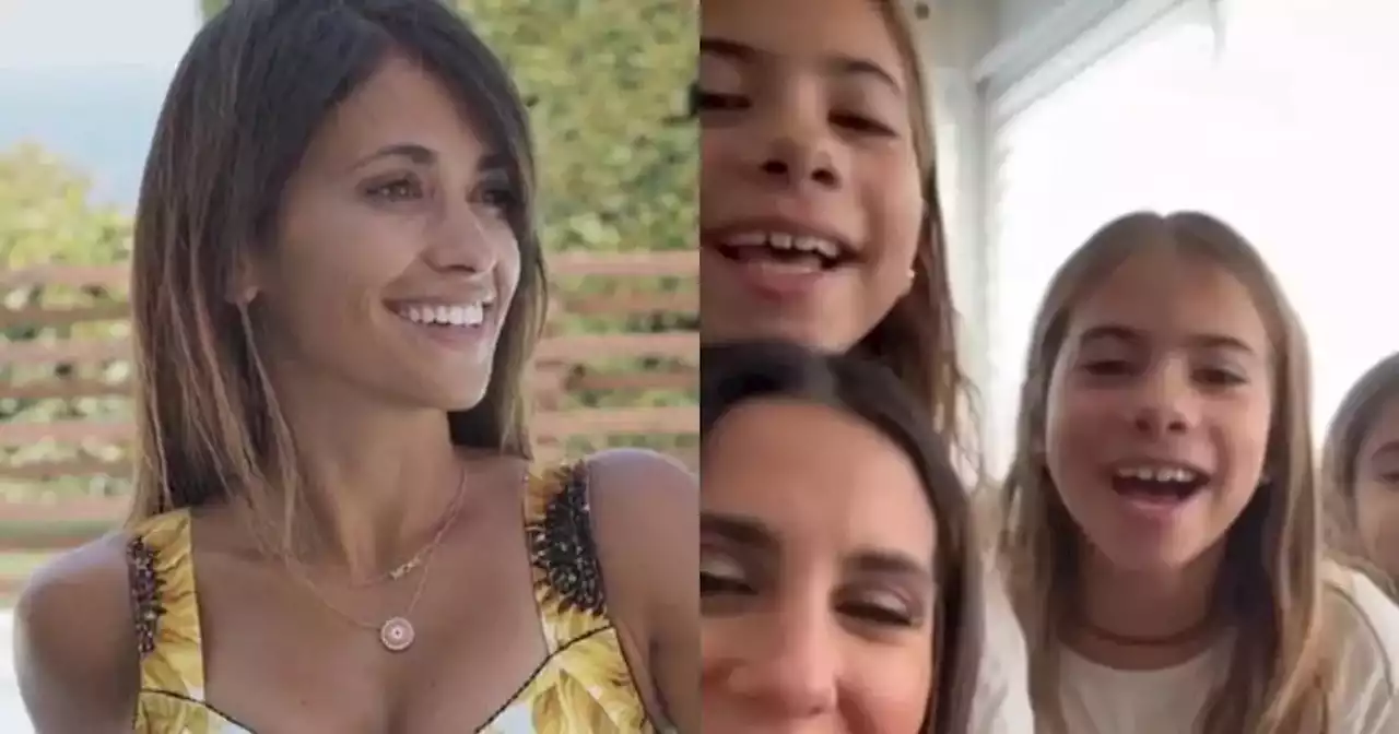 La feliz reacción de Cinthia Fernández y sus hijas, al ver un ‘Me gusta’ de Antonela Roccuzzo | Mirá | La Voz del Interior