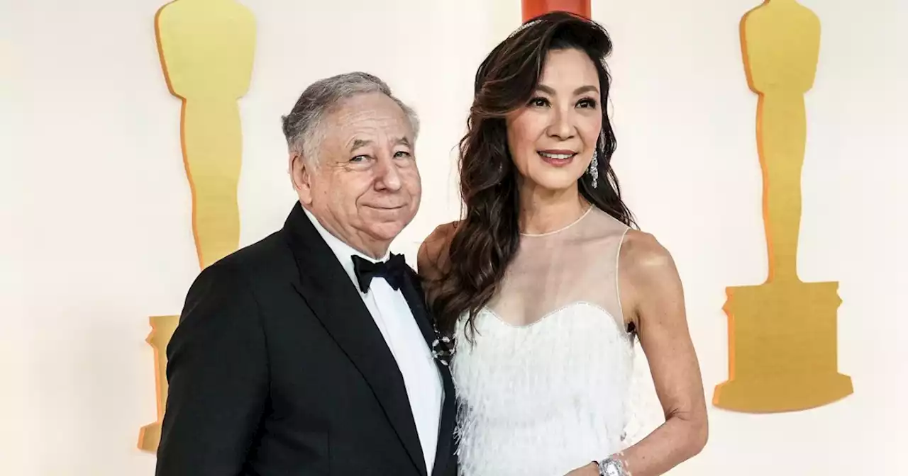 Michelle Yeoh marries fiancé Jean Todt after 19-year engagement, holds Oscar in wedding pics