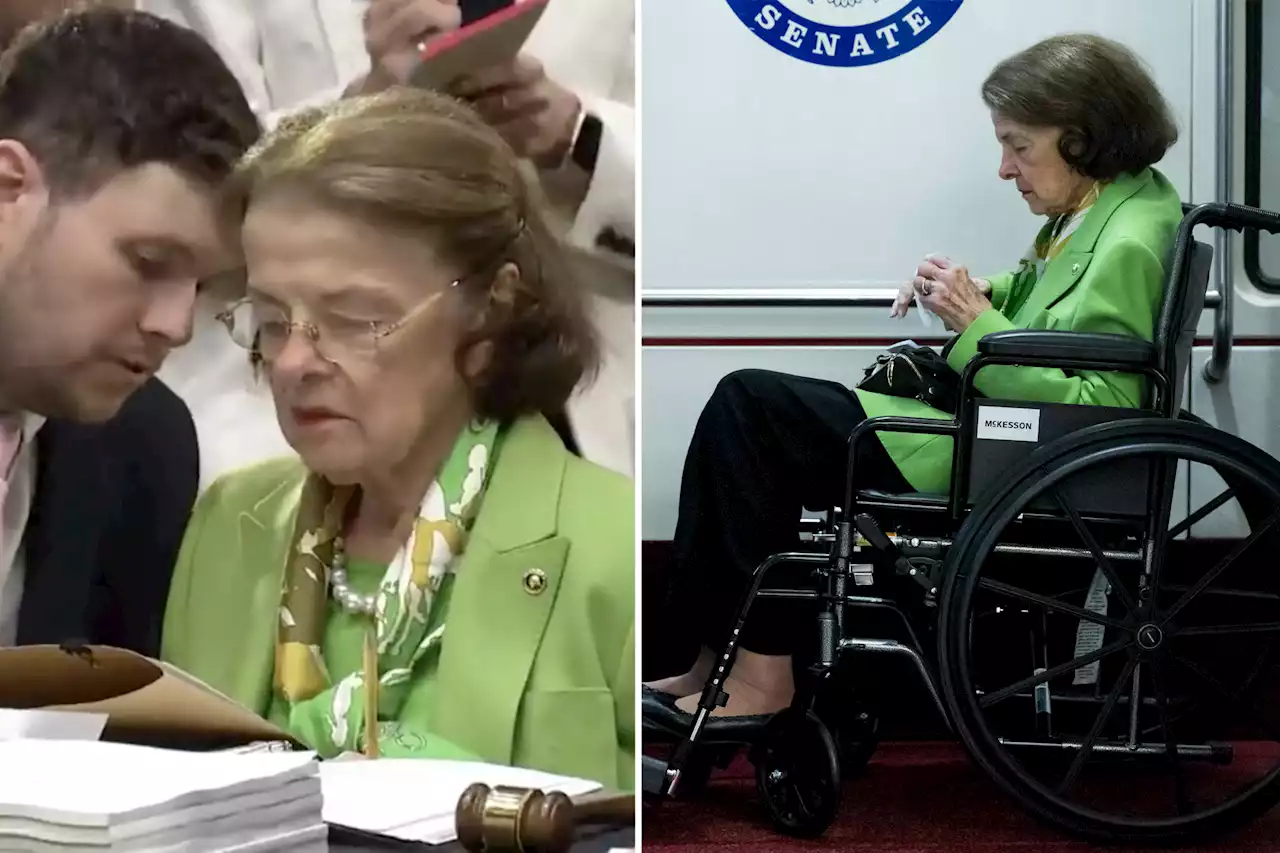 Diane Feinstein gets confused at Senate committee hearing, has to be told to vote: ‘Just say aye’