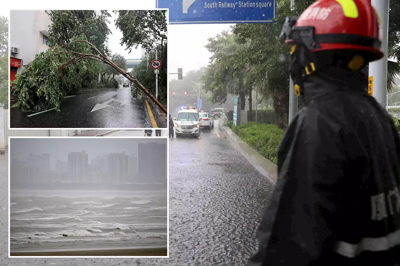 Typhoon Doksuri makes landfall in China after bringing deadly landslides to Philippines