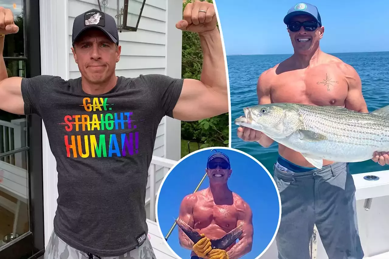 Shirtless Chris Cuomo Flaunts Insanely Buff Muscles In Fishing Thirst Trap