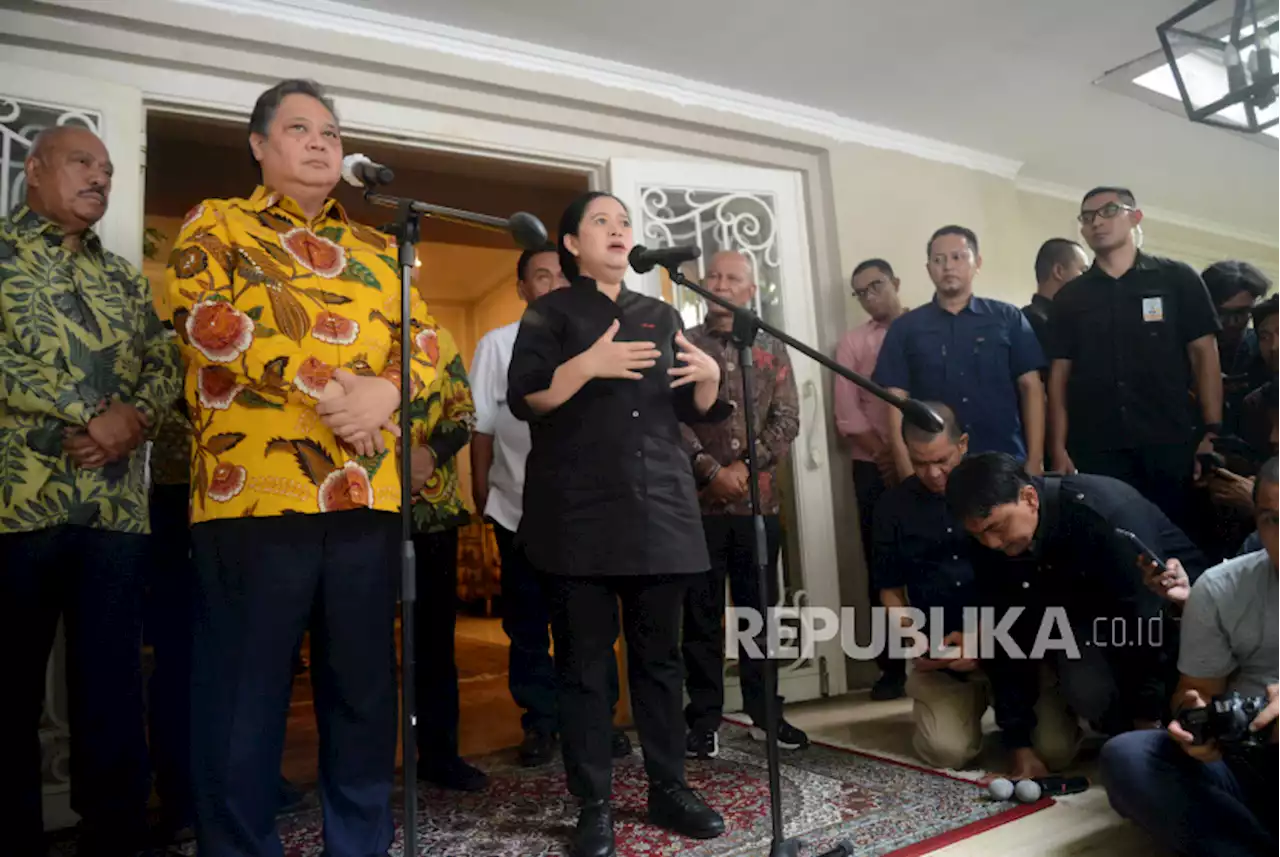 Elite Golkar Kini tak Paksakan Airlangga Jadi Capres |Republika Online