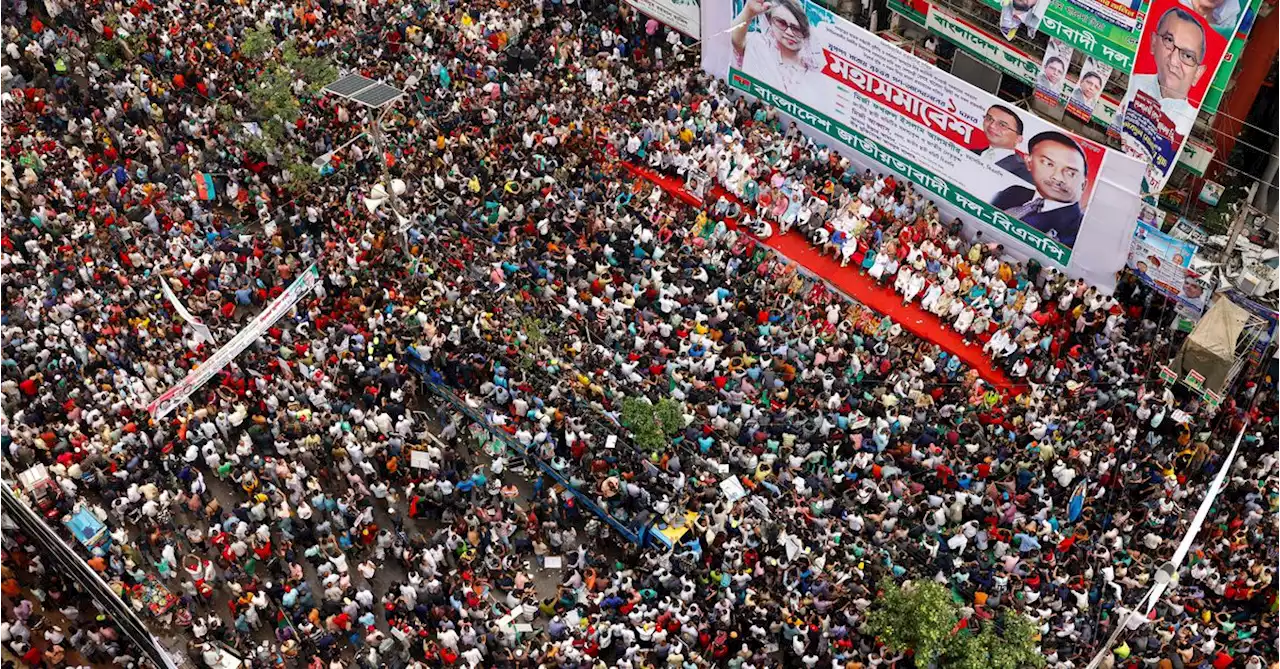 Bangladesh opposition holds protests to demand resignation of PM