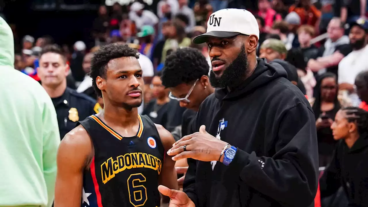 LeBron James réagit après l'arrêt cardiaque de son fils