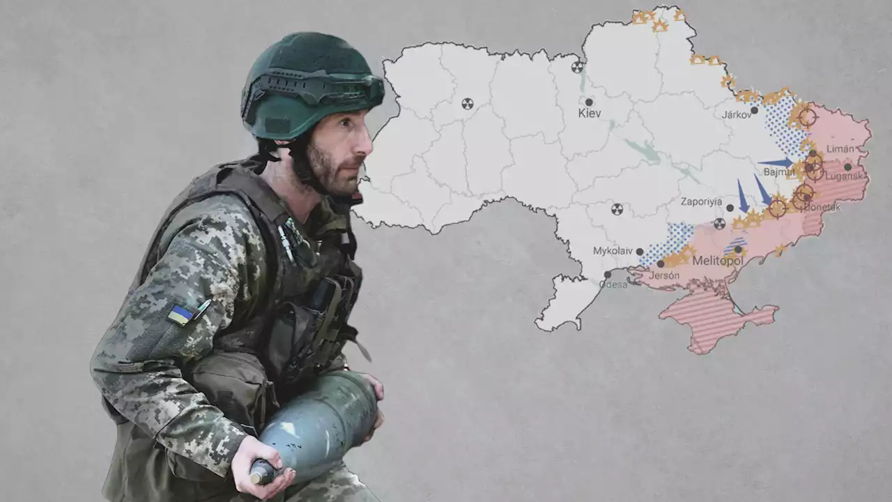 El mapa de la guerra: Ucrania logra algunos avances y Rusia derriba un dron ucraniano en la región de Moscú - RTVE.es