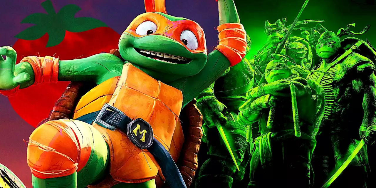 TMNT Mutant Mayhem's Rotten Tomatoes Score Shatters Franchise Record