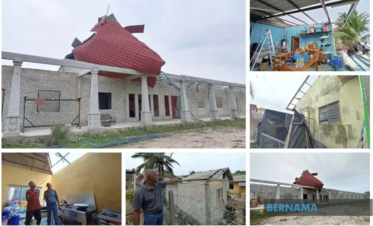 Storm damages 15 houses in Tanjung Bidara