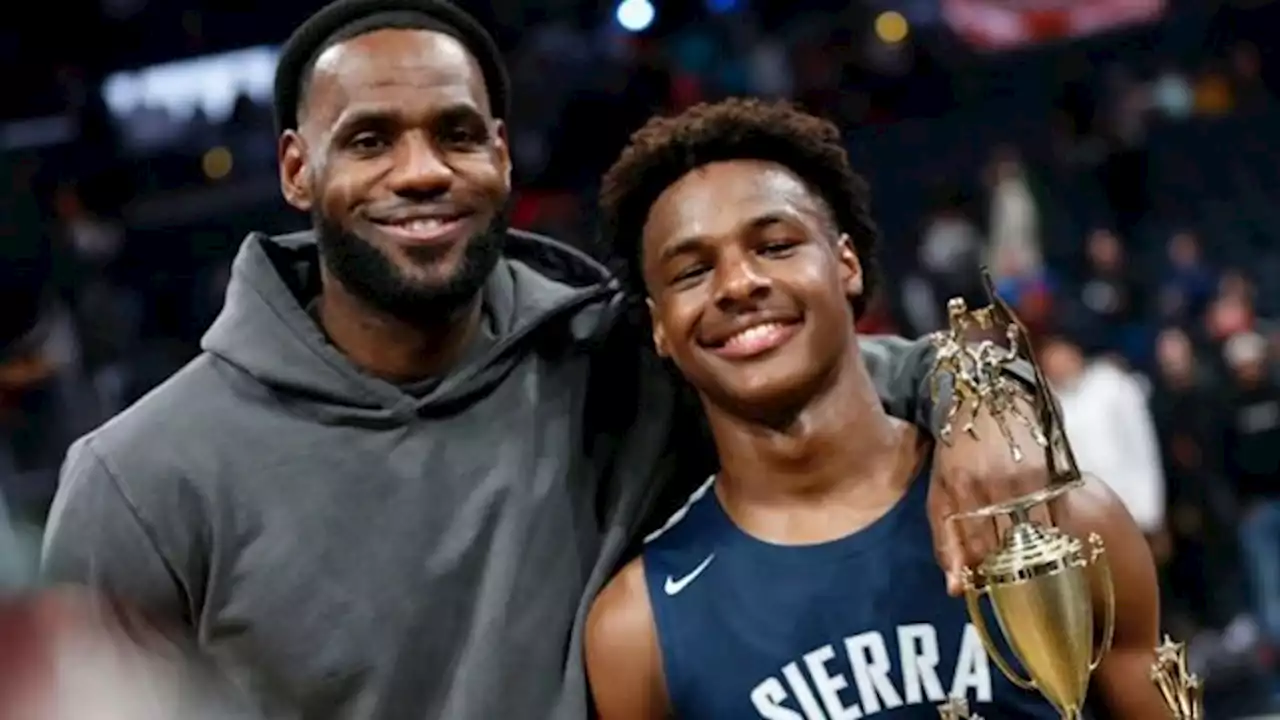 El primer mensaje de LeBron James después del paro cardíaco que sufrió su hijo