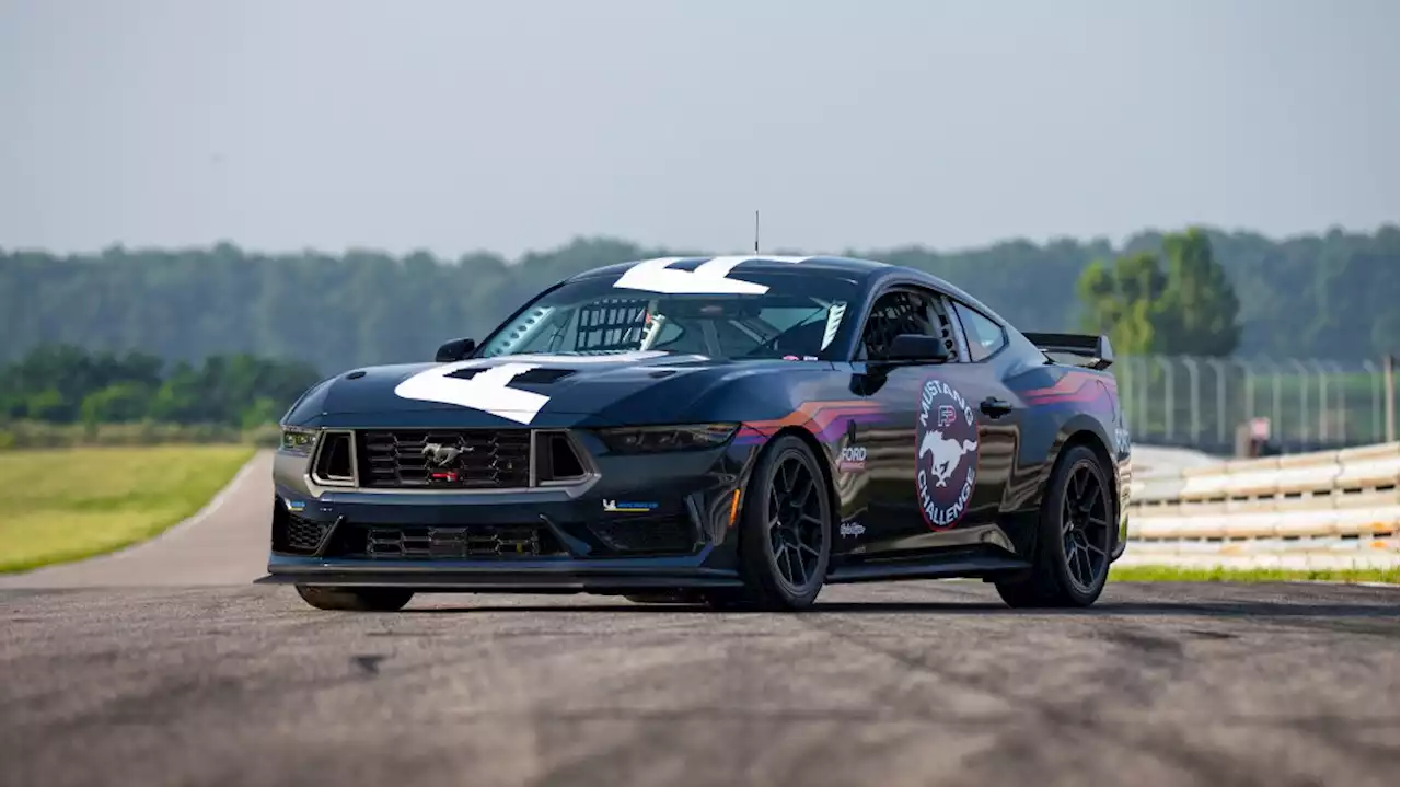 Ford Mustang Dark Horse R revealed as track-only one-make series machine