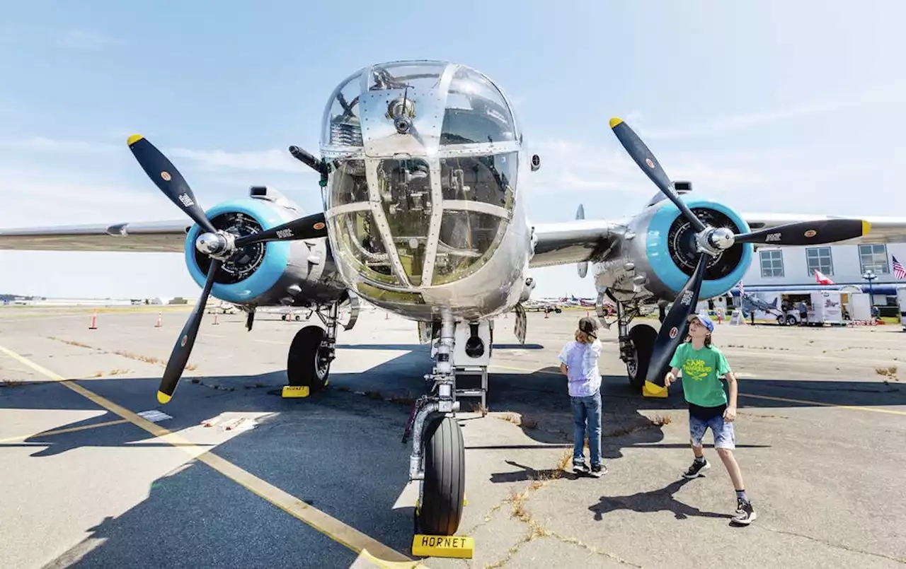 Photo: Aviation history lands in Victoria