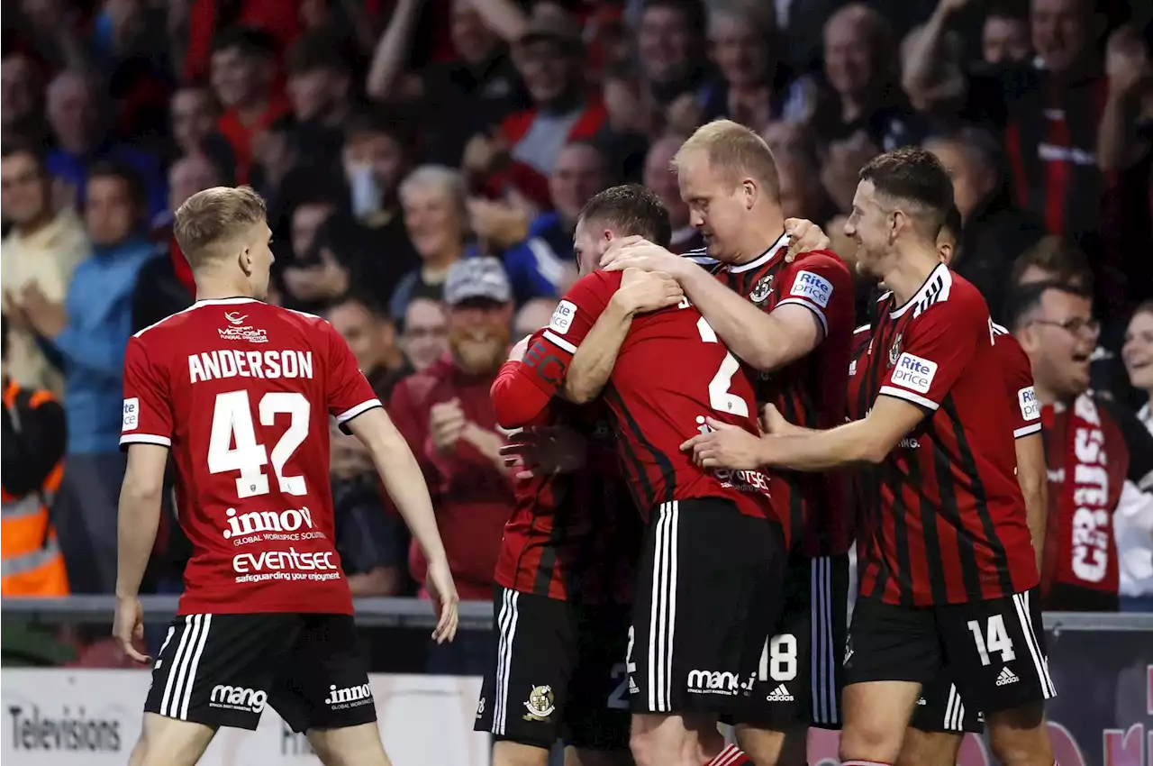 Crusaders sjokkerte Rosenborg – uavgjort i Belfast