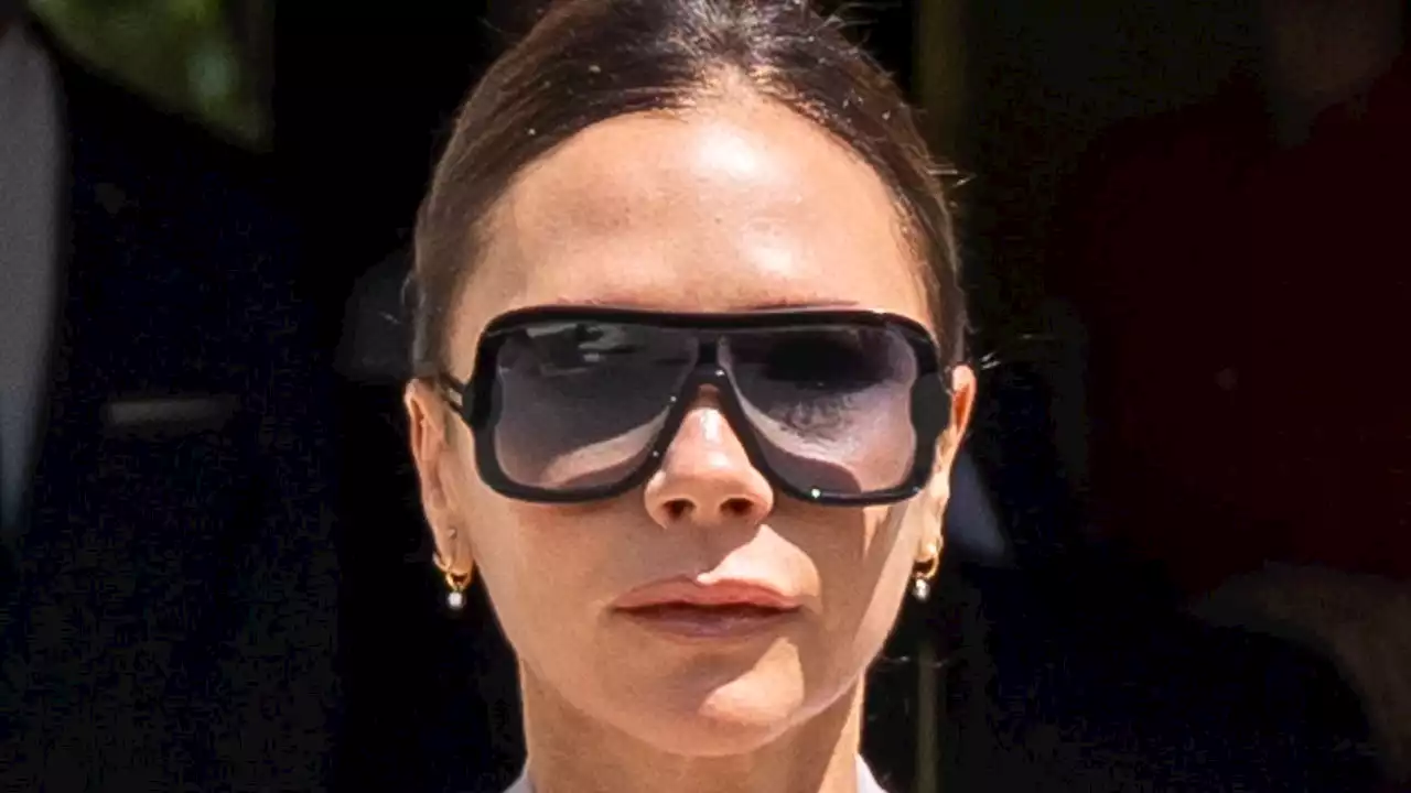 Victoria Beckham Betrayed Her Own Fashion Rules With These Giant Croc Boots