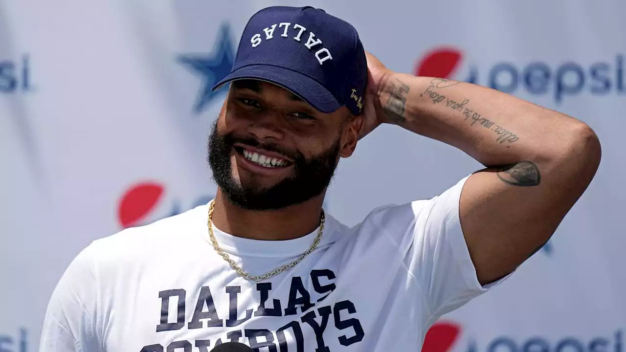 Dak Prescott embraces his 'old guy' role, says it's a 'guarantee' his interceptions will drop in 2023 season