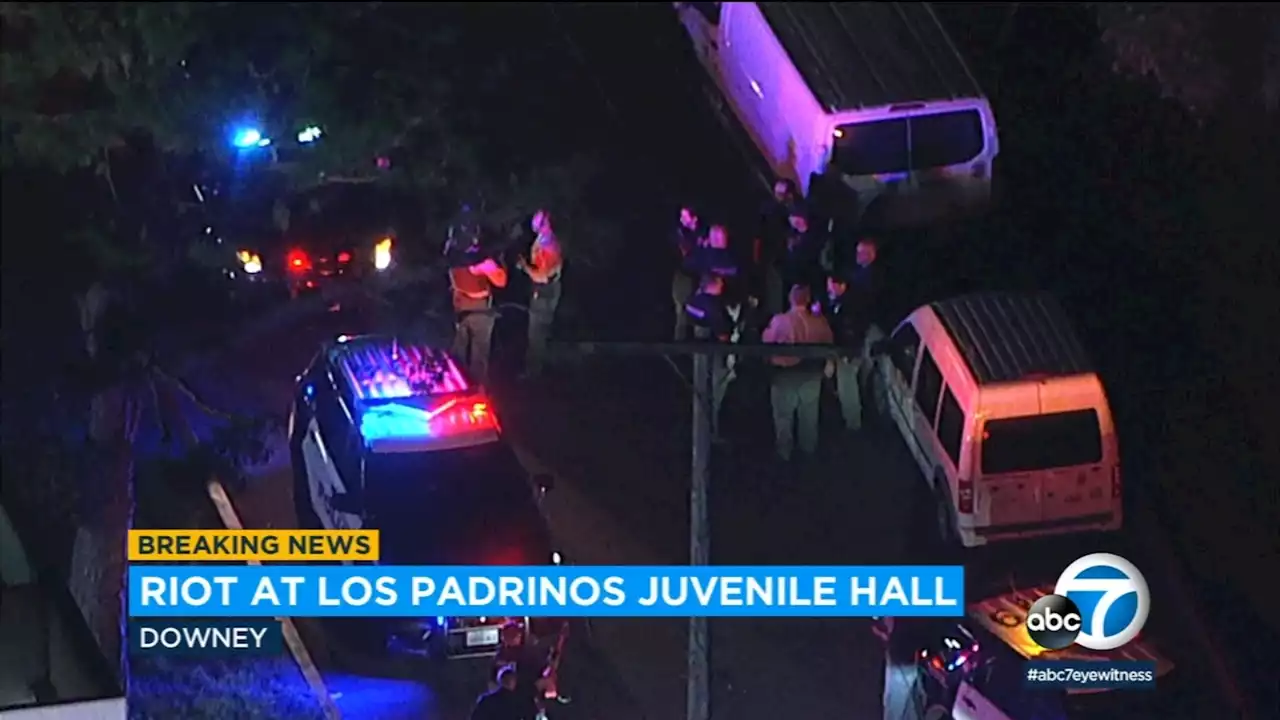 Riot breaks out at Los Padrinos Juvenile Hall in Downey, authorities say