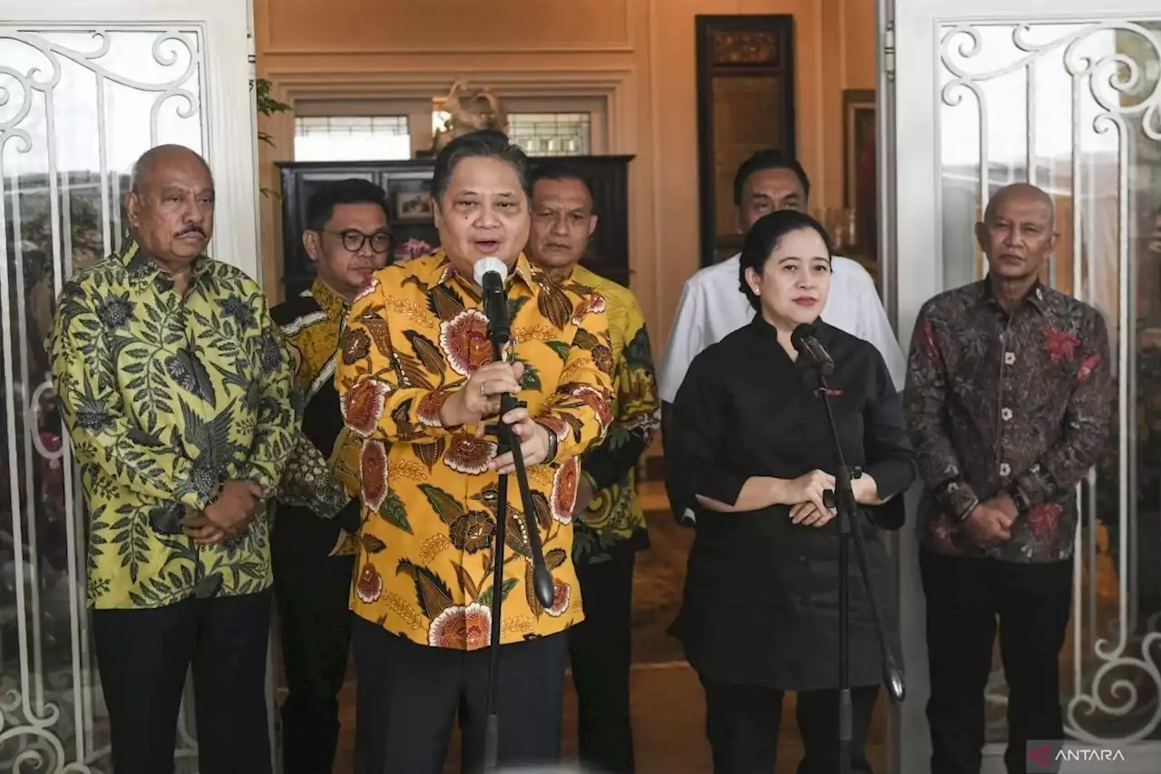 Golkar nilai pertemuan Airlangga dan Puan bawa hal positif