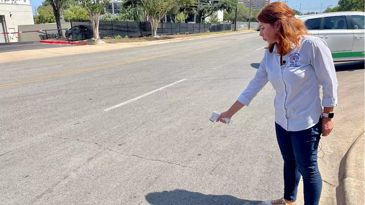 Austin tests 'cool pavement technology' to reduce city temperatures