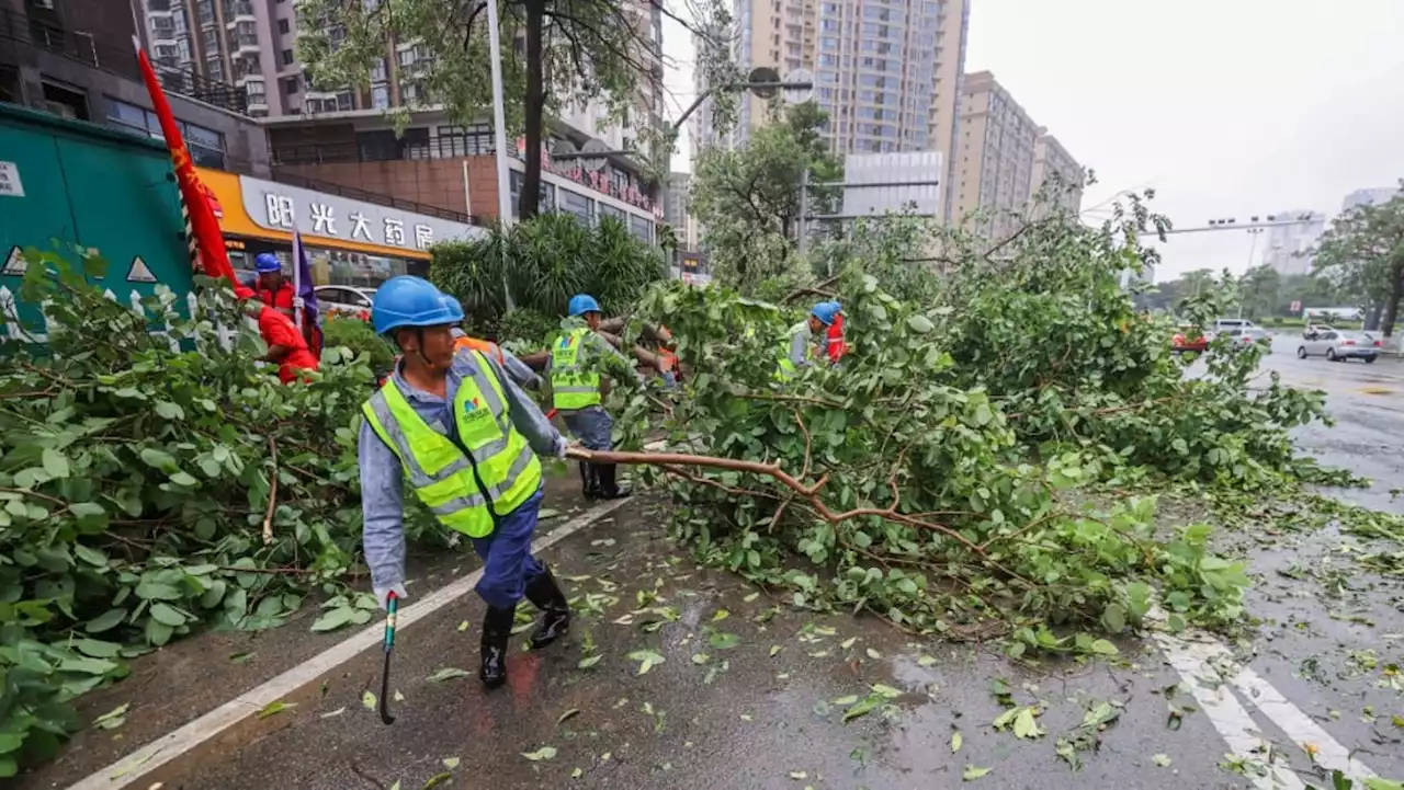 Beijing on alert as Typhoon Doksuri sweeps northwards