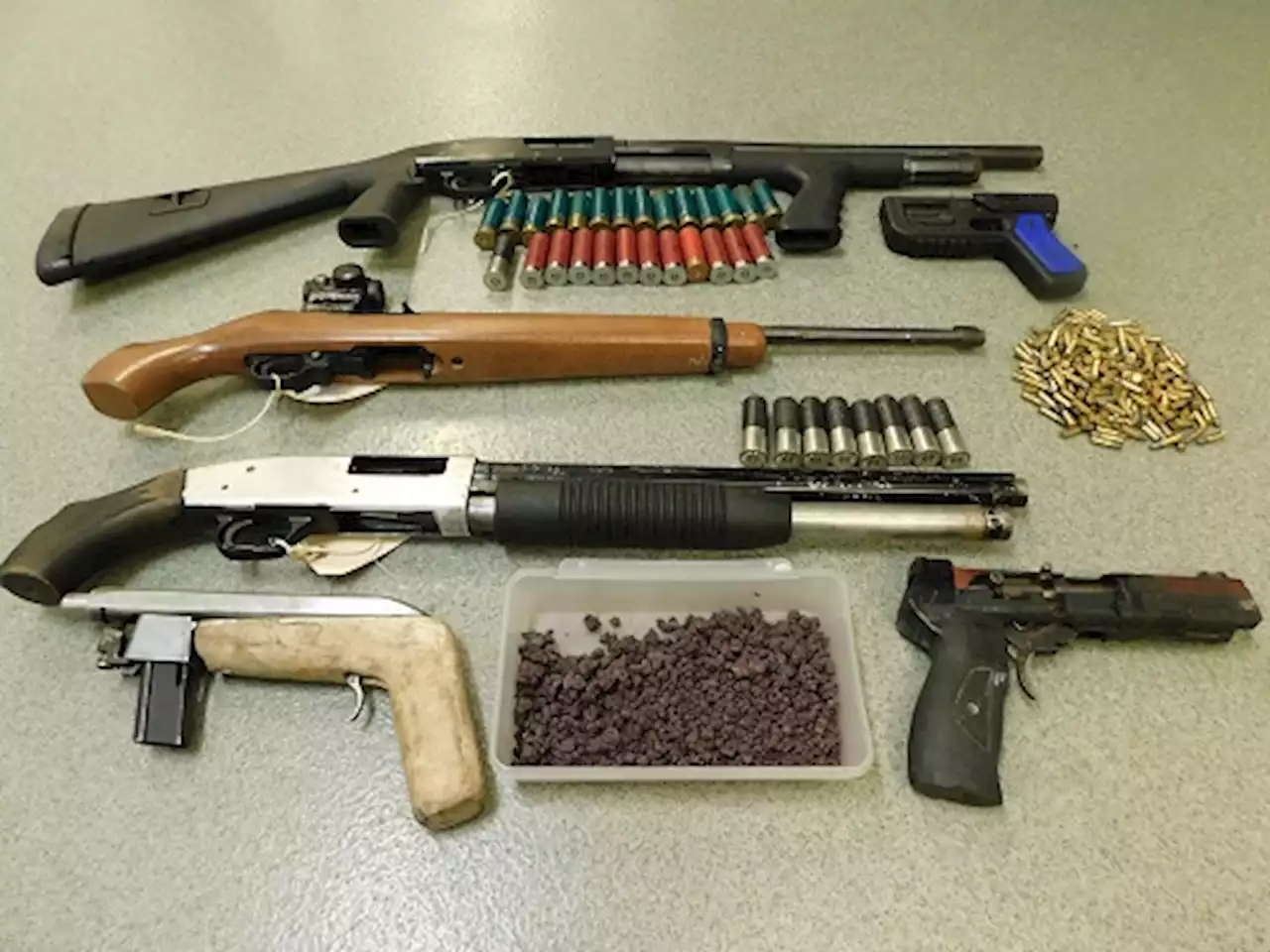 Drugs and guns seized in Campbell River RCMP arrest