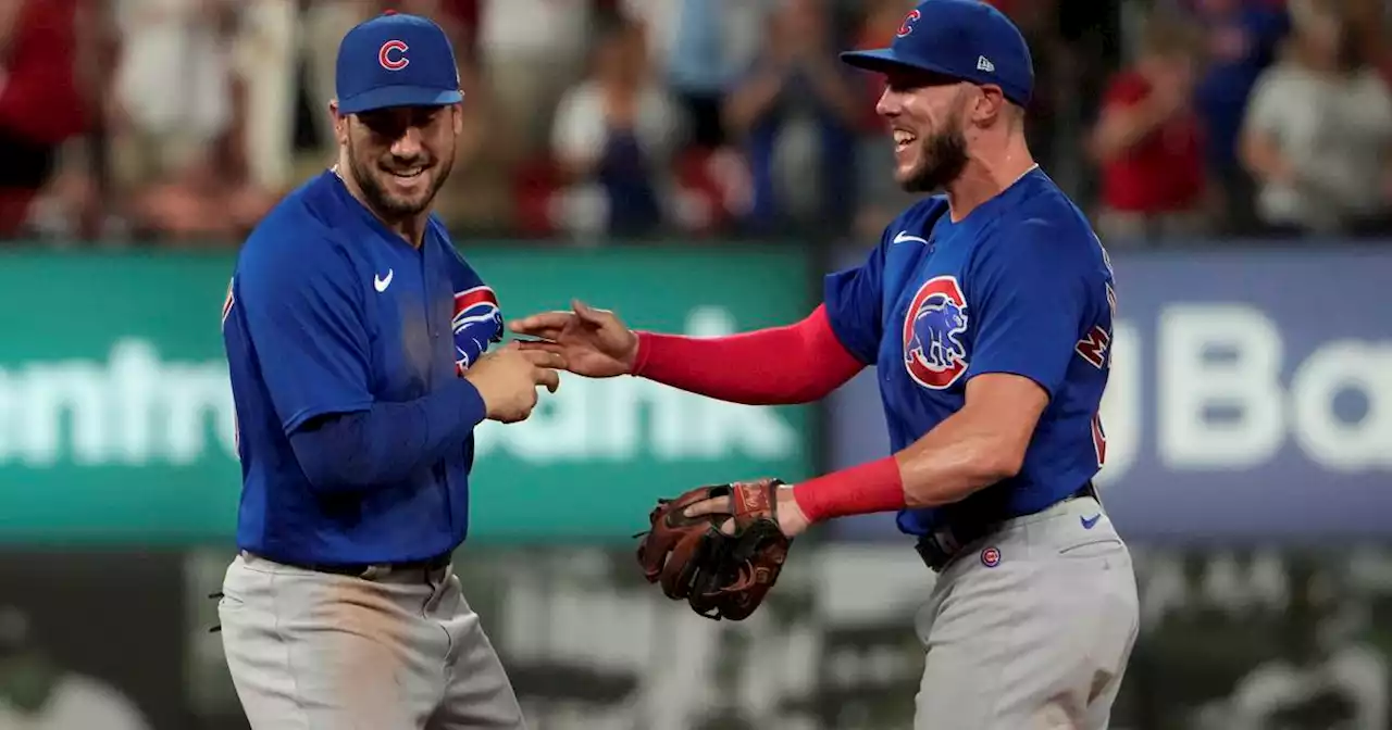 Chicago Cubs edge St. Louis Cardinals 3-2 after key catch