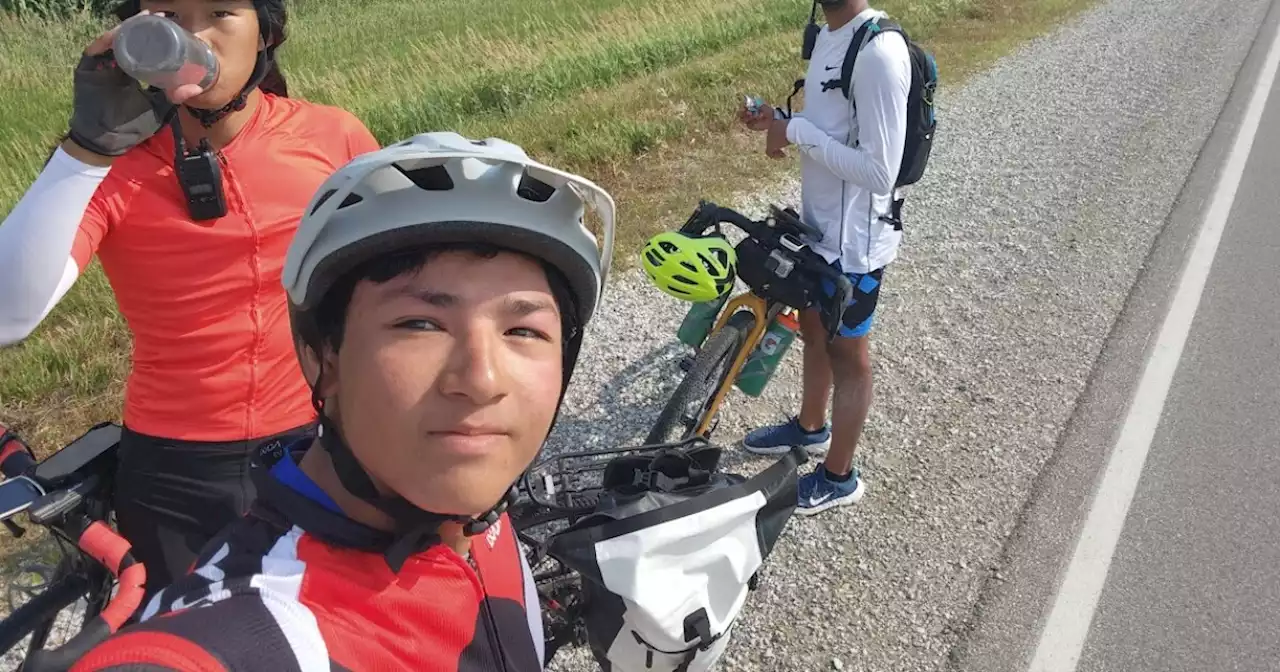 Northfield High School graduate and friends bike from Denver to New York City